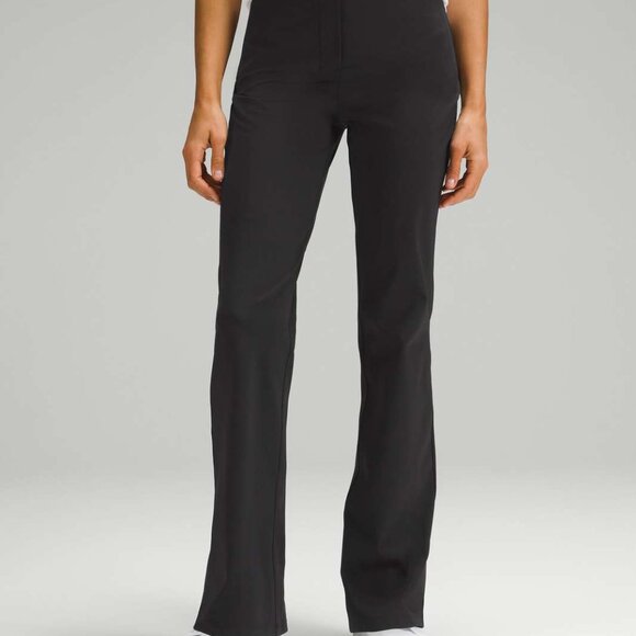 lululemon Smooth Fit Pull-On High-Rise Pant Black Size 6 - Picture 4 of 5